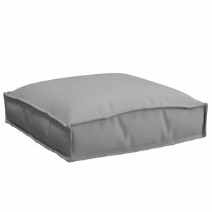 Kissen 6er Set Grau 40x40 cm Oxford-Gewebe