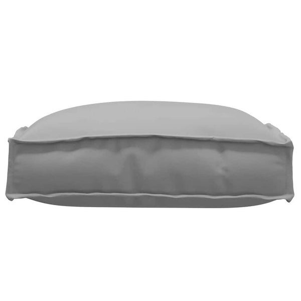 Kissen 6er Set Grau 40x40 cm Oxford-Gewebe