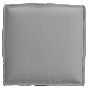 Kissen 6er Set Grau 40x40 cm Oxford-Gewebe