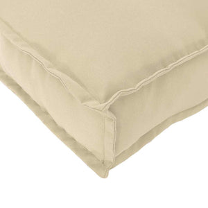 Kissen 6er Set Beige 40x40 cm Oxford-Gewebe