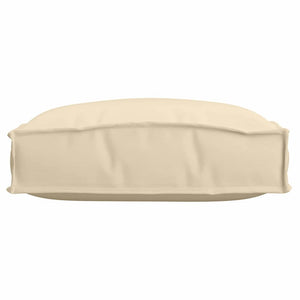 Kissen 6er Set Beige 40x40 cm Oxford-Gewebe