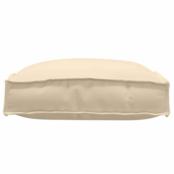 Kissen 6er Set Beige 40x40 cm Oxford-Gewebe