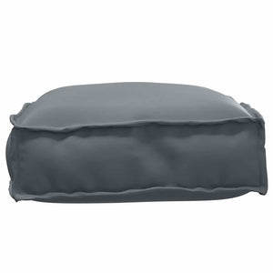 Anthrazit Kissen 60x40 cm Oxford Stoff