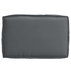 Anthrazit Kissen 60x40 cm Oxford Stoff