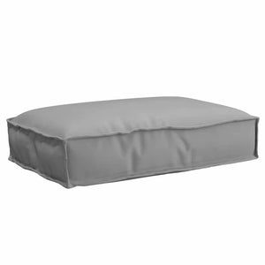 Graues Oxford Kissen 60x40