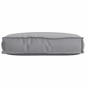 Graues Oxford Kissen 60x40