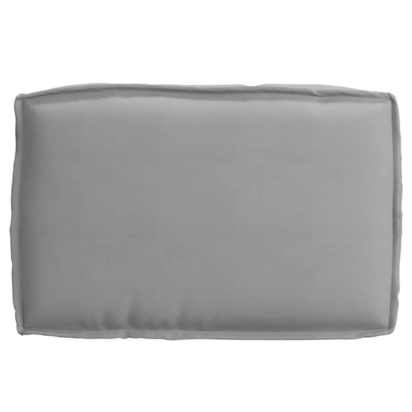 Graues Oxford Kissen 60x40