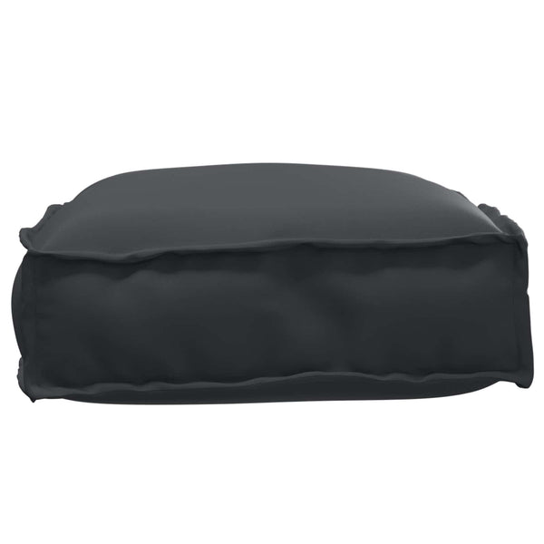 Schwarzes Kissen 60x40 cm Oxford-Stoff