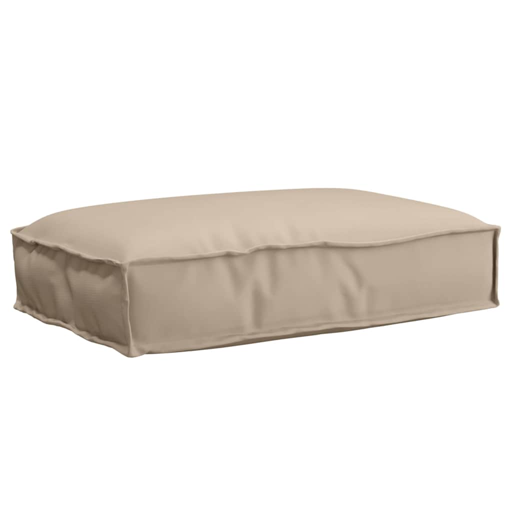 Taupe Kissen 60x40 cm Oxford-Stoff