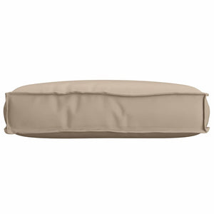 Taupe Kissen 60x40 cm Oxford-Stoff