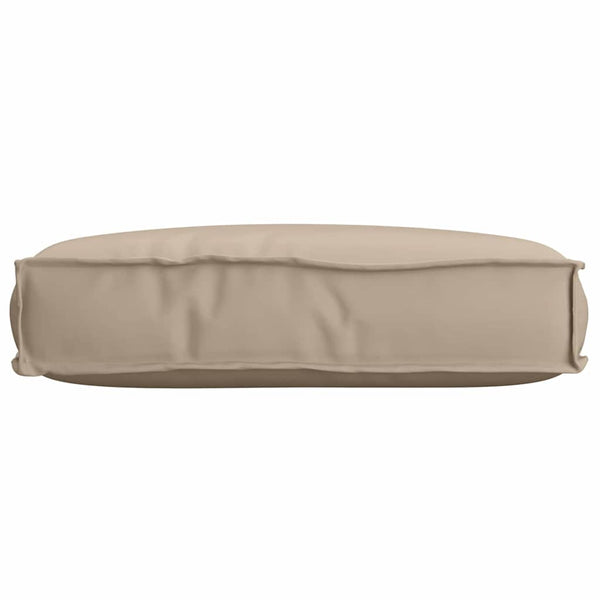 Taupe Kissen 60x40 cm Oxford-Stoff