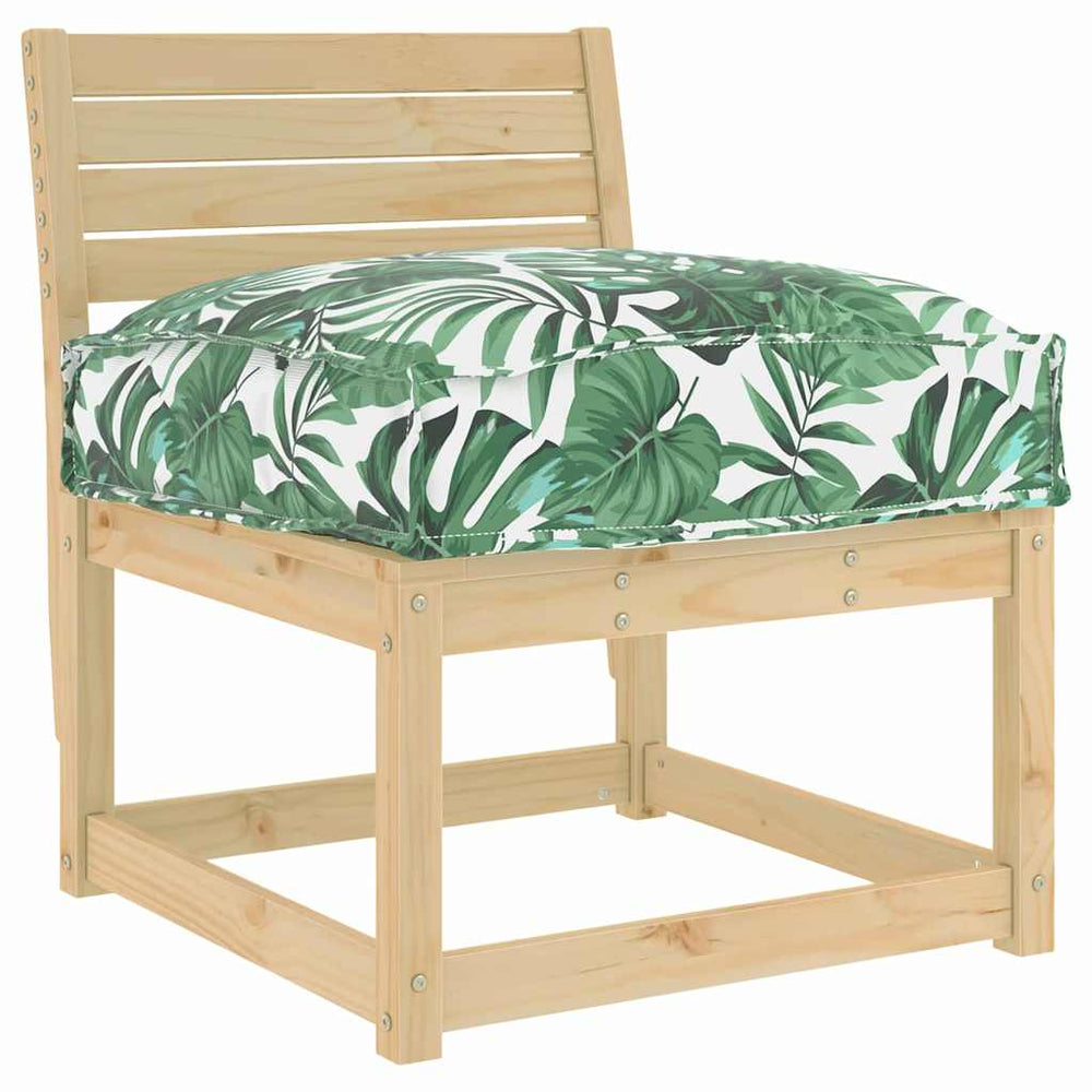 Blattmuster Kissen Oxford-Stoff 60x40