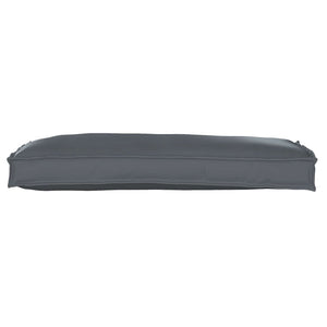 Anthrazit Kissen 100x40 Oxford-Gewebe
