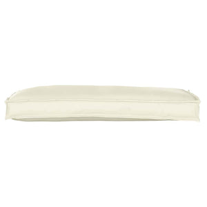 Creme Kissen 100x40 cm Oxford-Stoff