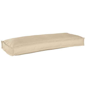 Beiges Sitzkissen 100x40 cm Oxford-Gewebe
