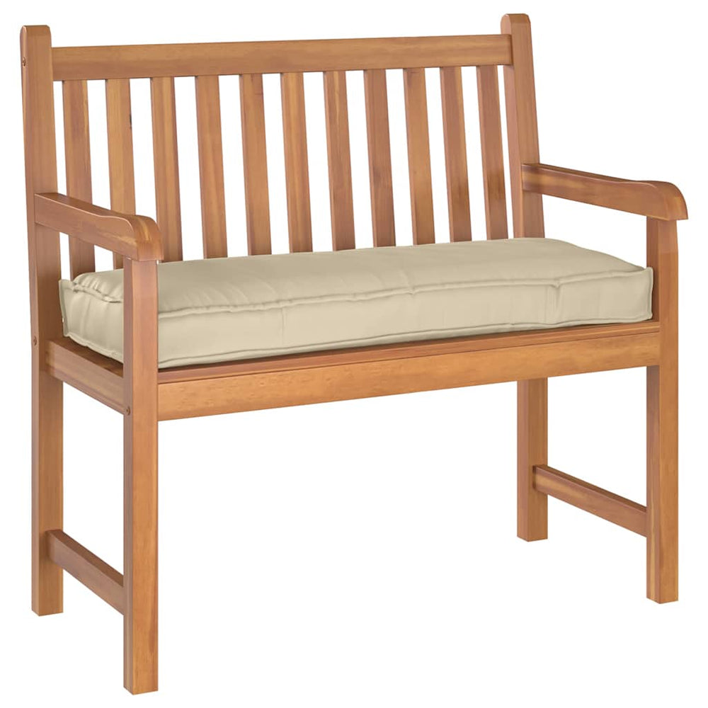 Beiges Sitzkissen 100x40 cm Oxford-Gewebe