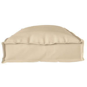 Beiges Sitzkissen 100x40 cm Oxford-Gewebe