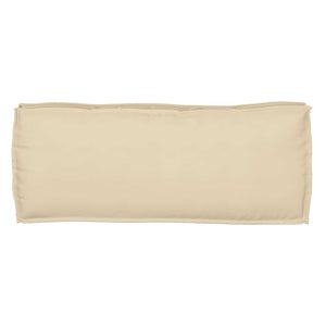 Beiges Sitzkissen 100x40 cm Oxford-Gewebe