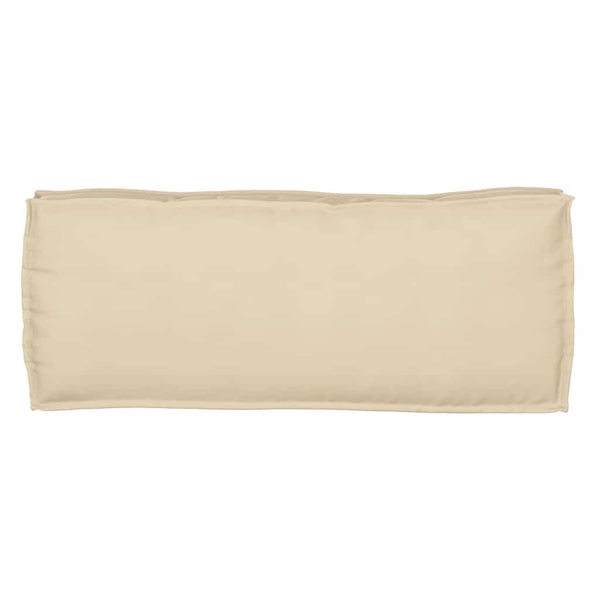 Beiges Sitzkissen 100x40 cm Oxford-Gewebe