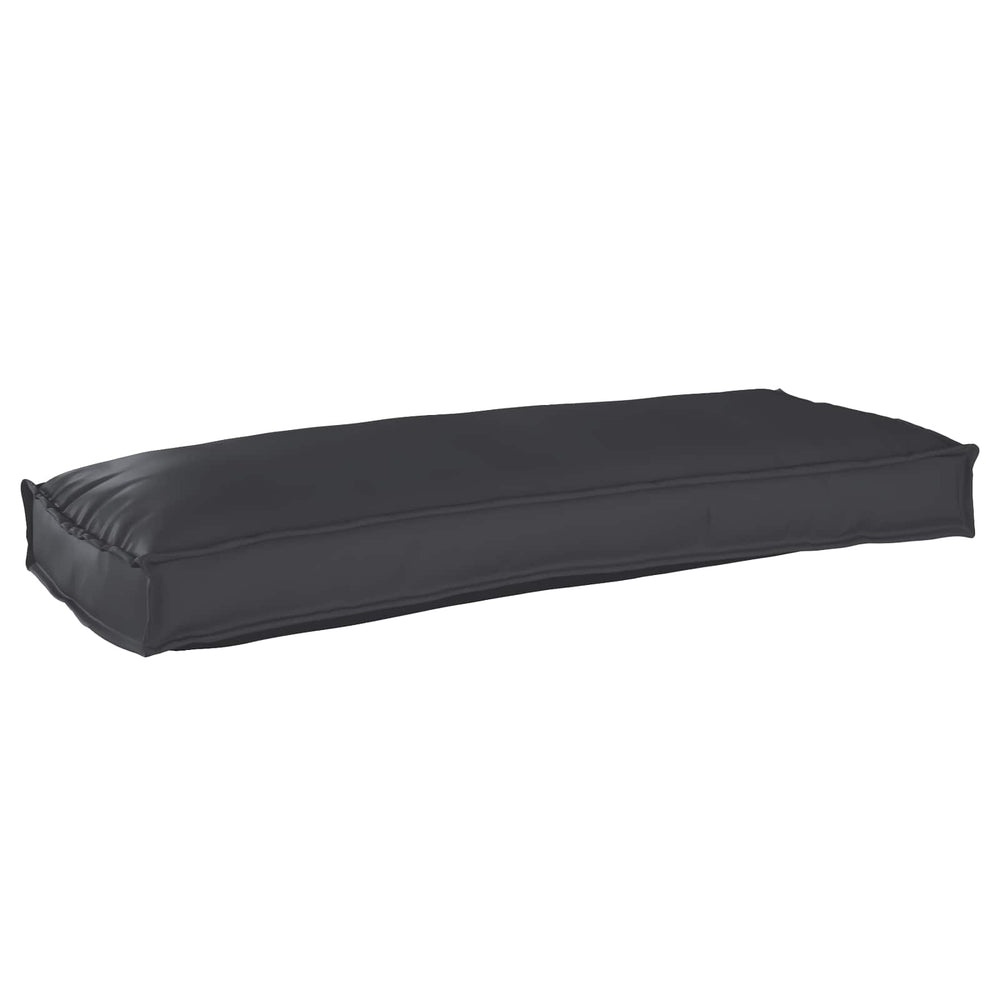 Schwarzes Kissen 100x40 Oxford-Stoff