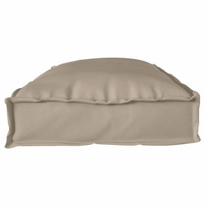 Taupe Kissen 100x40 cm Oxford-Gewebe