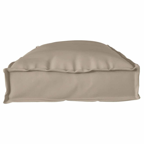 Taupe Kissen 100x40 cm Oxford-Gewebe