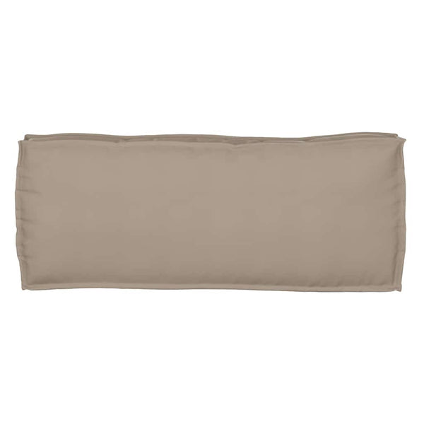 Taupe Kissen 100x40 cm Oxford-Gewebe