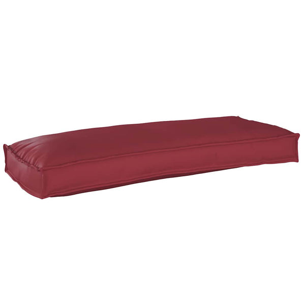 Weinrotes Kissen 100x40 cm Oxford-Gewebe
