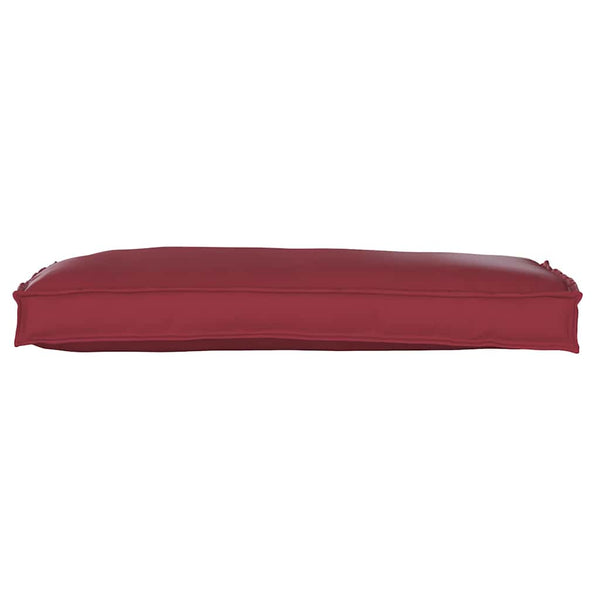 Weinrotes Kissen 100x40 cm Oxford-Gewebe