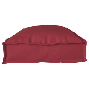 Weinrotes Kissen 100x40 cm Oxford-Gewebe