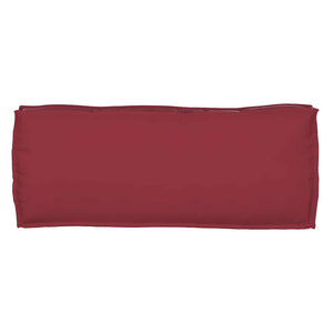 Weinrotes Kissen 100x40 cm Oxford-Gewebe