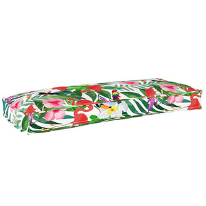 Blumen Kissen Mehrfarbig 100x40 Oxford