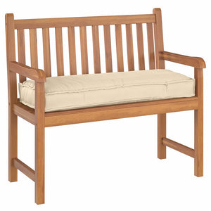 Beiges Oxford-Kissen, 110 x 40 cm