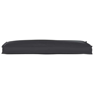 Schwarzes Kissen 110x40 Oxford-Stoff