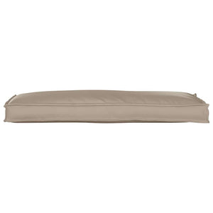 Taupe Kissen 110x40 cm Oxford-Stoff