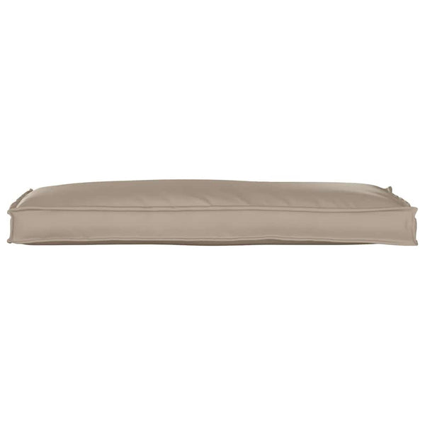Taupe Kissen 110x40 cm Oxford-Stoff