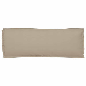 Taupe Kissen 110x40 cm Oxford-Stoff