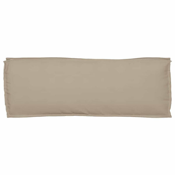 Taupe Kissen 110x40 cm Oxford-Stoff