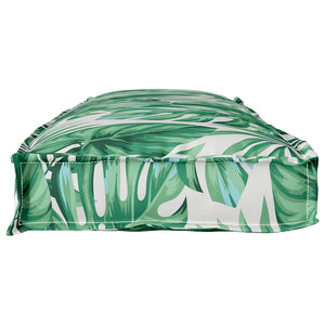 Blattmuster Kissen, 110x40cm, Oxford-Stoff