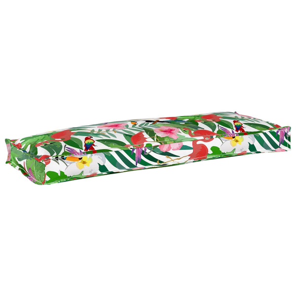 Blumenmuster Kissen, Mehrfarbig, 110 cm