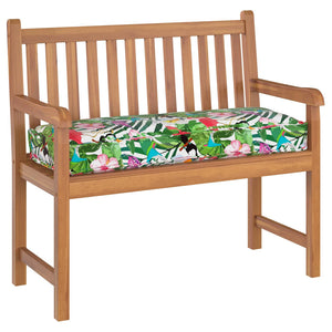 Blumenmuster Kissen, Mehrfarbig, 110 cm