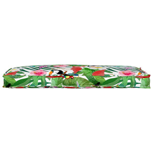Blumenmuster Kissen, Mehrfarbig, 110 cm