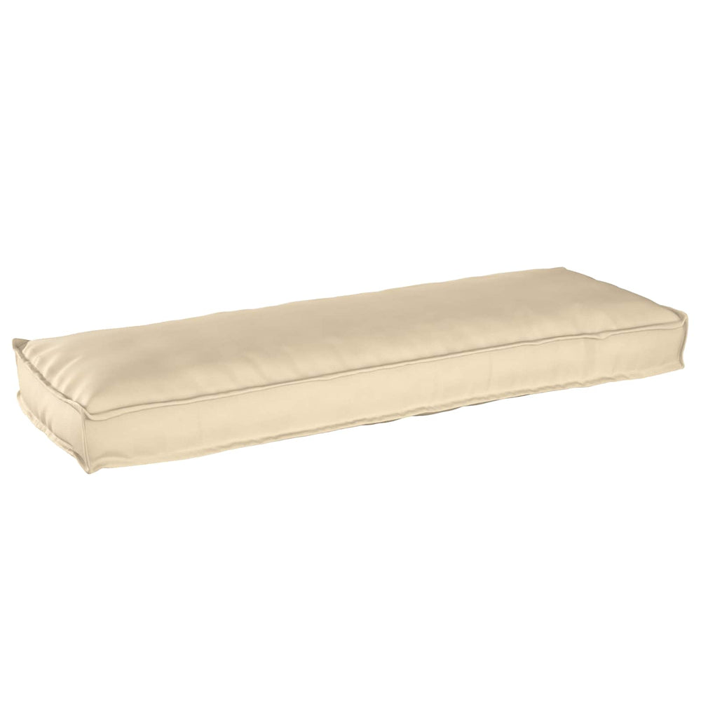 Beiges Kissen 120x40 cm Oxford-Stoff