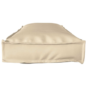 Beiges Kissen 120x40 cm Oxford-Stoff