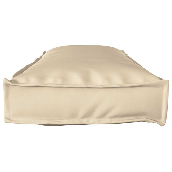 Beiges Kissen 120x40 cm Oxford-Stoff