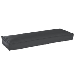 Schwarzes Kissen 120x40 cm Oxford-Stoff