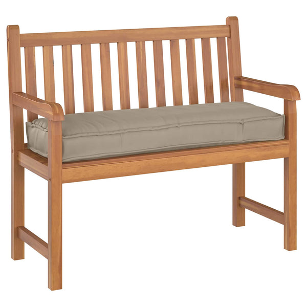 Taupe Kissen 120x40 cm Oxford-Gewebe