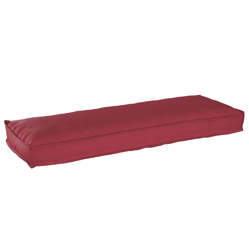 Weinrotes Kissen 120x40 cm Oxford-Stoff