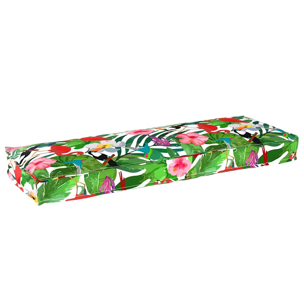 Blumen Kissen Mehrfarbig 120x40 Oxford-Gewebe