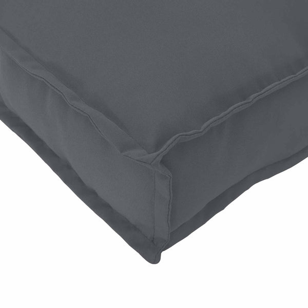 Anthrazit Kissen 140x40 Oxford-Stoff